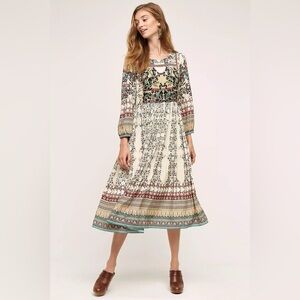 Anthropologie Bhanuni by Jyoti Midi Dress